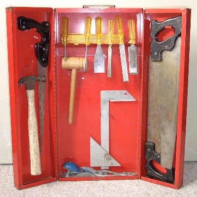Vintage Stanley Tool Set with Box