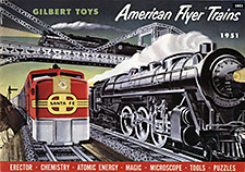 1951 "Gilbert Toys American Flyer Trains" — D1640