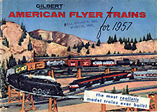 1957 “Gilbert American Flyer Trains for 1957” — D2006